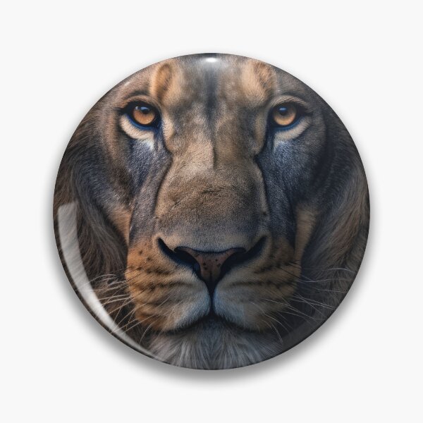 Item preview, Majestic Glare: The Chiaroscuro Lion designed and sold by GoBeyondChannel.