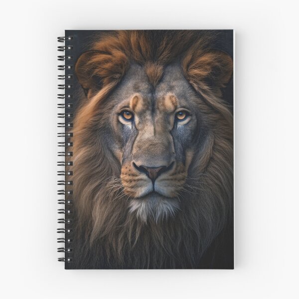 Item preview, Majestic Glare: The Chiaroscuro Lion designed and sold by GoBeyondChannel.