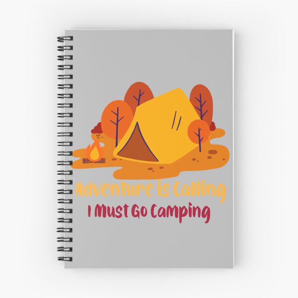 Item preview, Adventure is Calling, I Must Go Camping designed and sold by Abstractbyreyno.