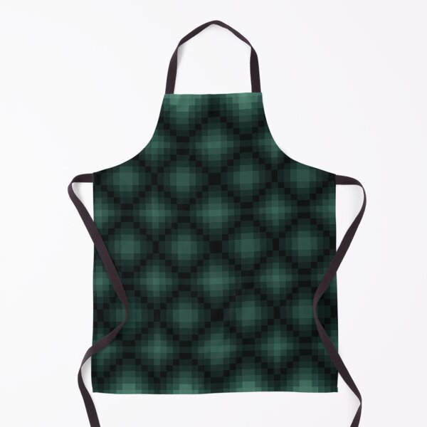 Item preview, Green/Black Geometric Pixel Art designed and sold by Phantomesque.