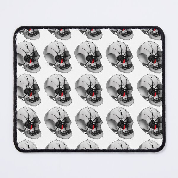 Item preview, Redback spider on skull designed and sold by Latrodectism.