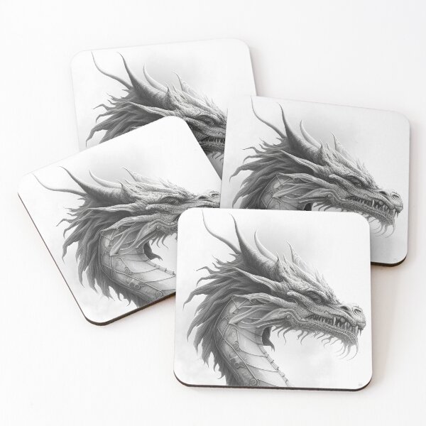 Item preview, Black and white Chinese Dragon designed and sold by Pencil-Art.