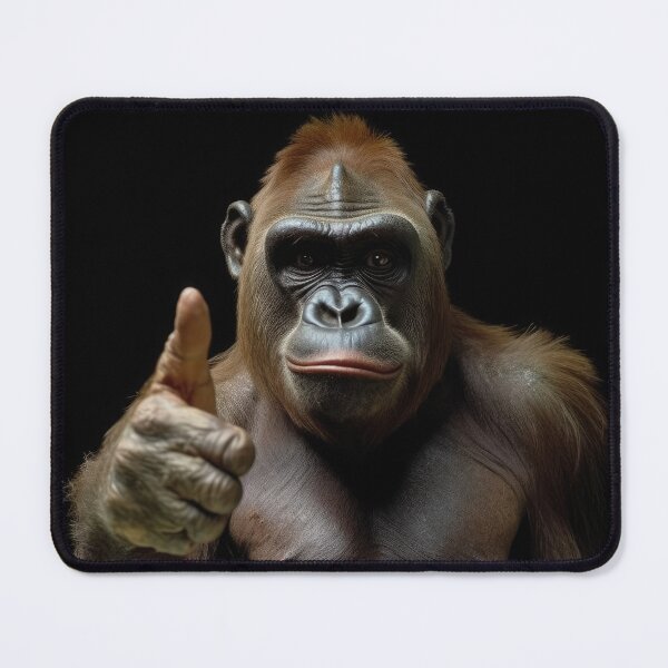 Item preview, Playful Praise: The Affirmative Monkey designed and sold by GoBeyondChannel.