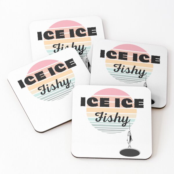 Item preview, Ice Ice Fishy Ice Fishing designed and sold by CKHorizonDesign.