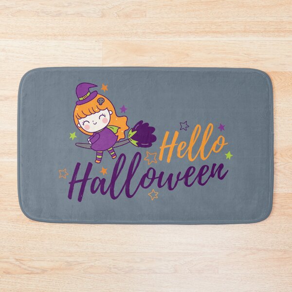 Item preview, Hello Halloween, Cute Cartoon Girl designed and sold by OFMdesigns.