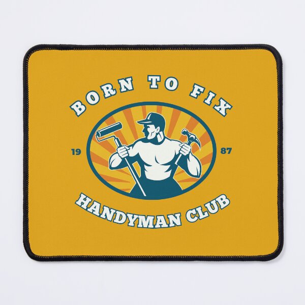 Item preview, Born to Fix - Handyman Club designed and sold by Heartee.