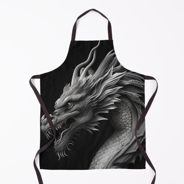 Item preview, Black and white Chinese Dragon designed and sold by Pencil-Art.