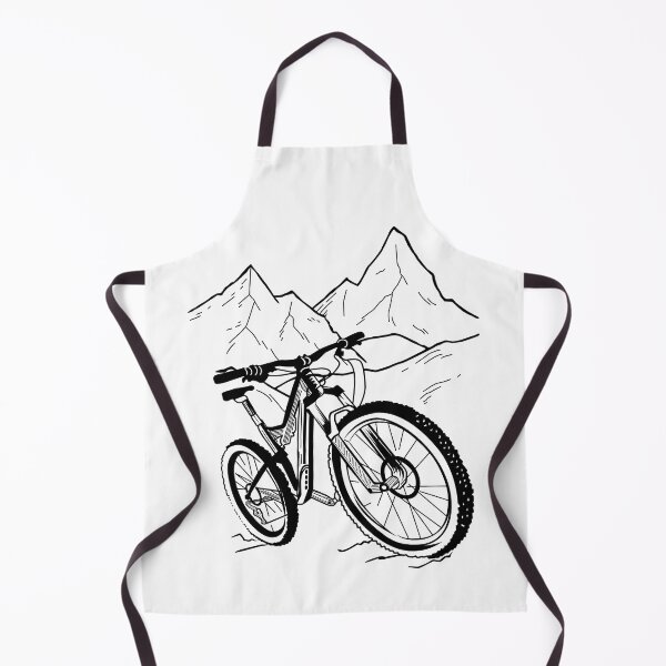 Item preview, MTB bicycle mountain bike cycling mountain biker designed and sold by LuminOrb.