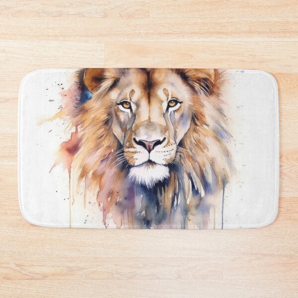 Item preview, Lion's Gaze: A Watercolor Enigma designed and sold by GoBeyondChannel.