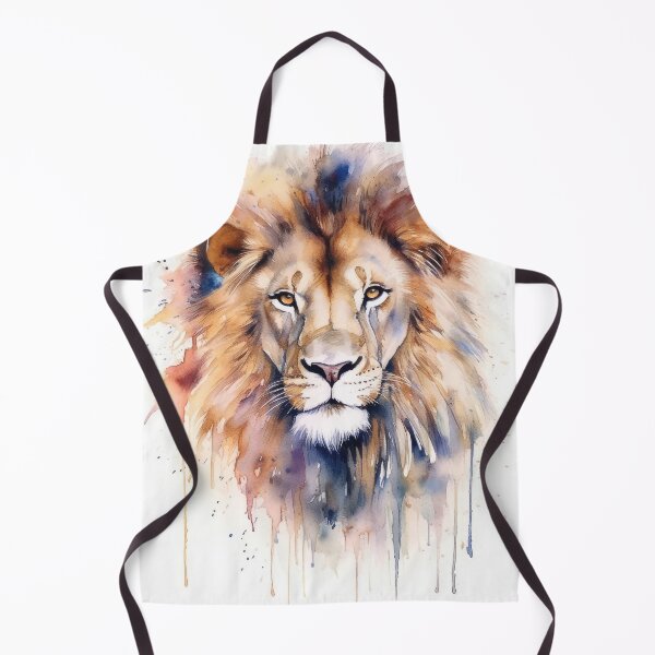 Item preview, Lion's Gaze: A Watercolor Enigma designed and sold by GoBeyondChannel.
