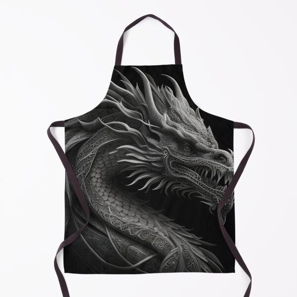 Item preview, Black and white Chinese Dragon designed and sold by Pencil-Art.