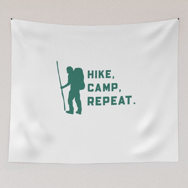 Item preview, Hike, Camp, Repeat designed and sold by Abstractbyreyno.