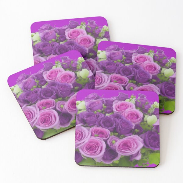 Item preview, purple and pink roses designed and sold by nigejohn.