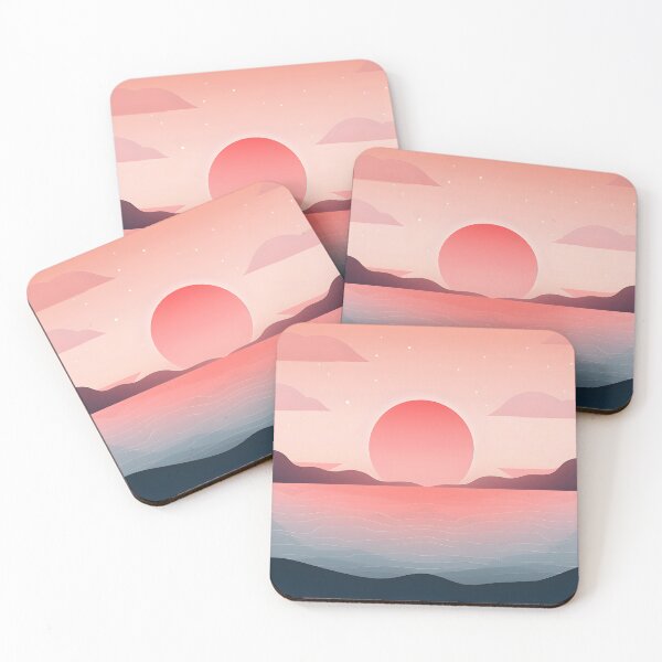 Item preview, Serene Sunset: A Minimalist Print designed and sold by SDVibeDesigns.