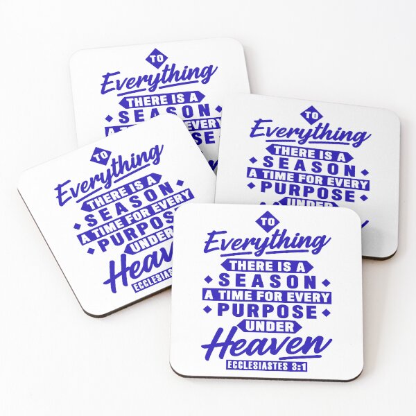 Item preview, Ecclesiastes 3:1 To Everything There Is A Season designed and sold by plushism.
