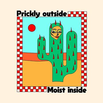 Artwork thumbnail, Prickly Outside Moist Inside by Elizza Martin