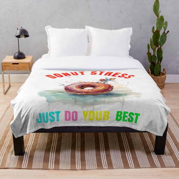 Item preview, Donut Stress Just Do Your Best designed and sold by AlgorithmArt.