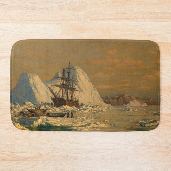Item preview, An Incident of Whaling | William Bradford | 1880 Seascape Art designed and sold by CJET.