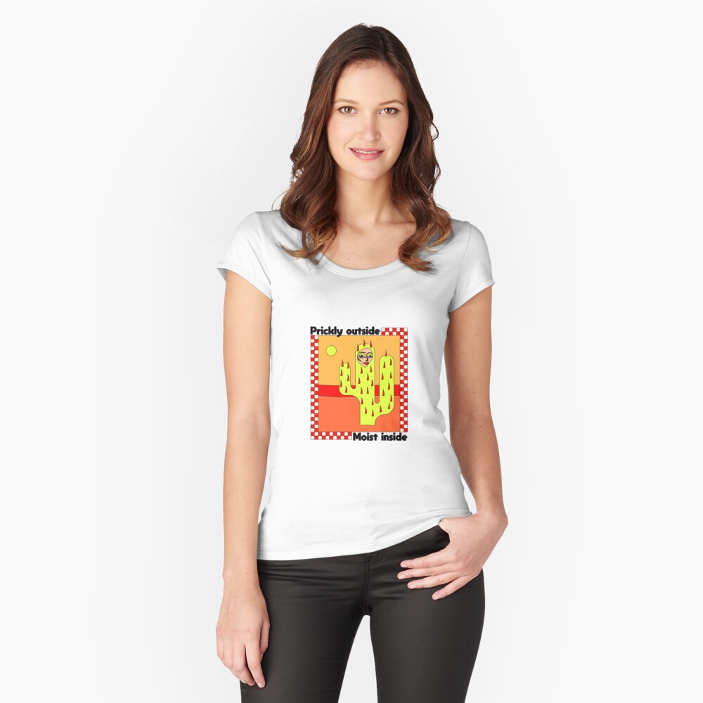 Item preview, Fitted Scoop T-Shirt designed and sold by LizzyBasil.