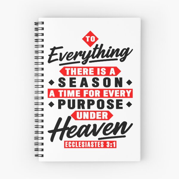 Item preview, Ecclesiastes 3:1 To Everything There Is A Season designed and sold by plushism.