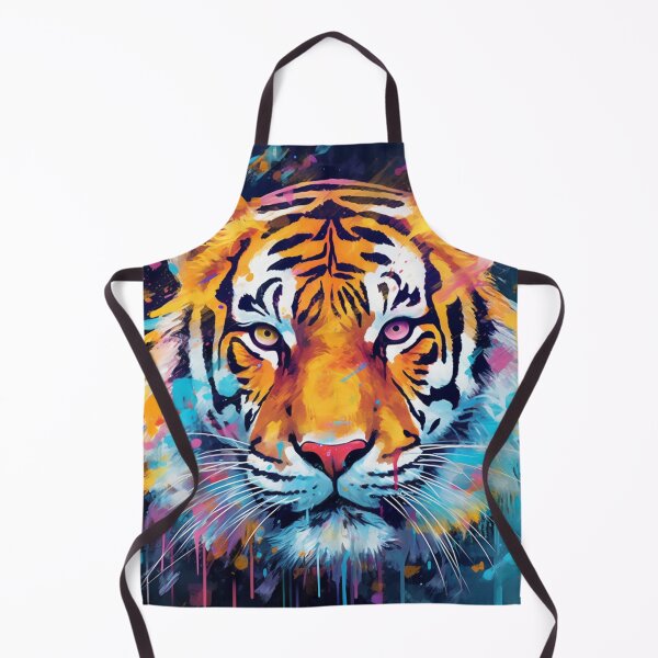 Item preview, Exotic Multicolor Abstract Tiger designed and sold by Acconite.