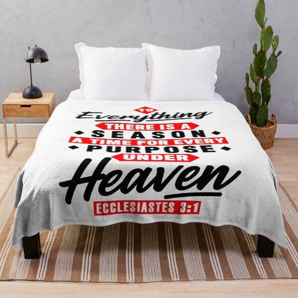 Item preview, Ecclesiastes 3:1 To Everything There Is A Season designed and sold by plushism.