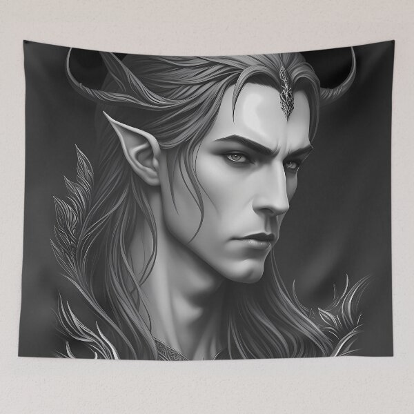 Item preview, Dark Fantasy Male Marbleborn Character 36 designed and sold by Inspire-Imagery.