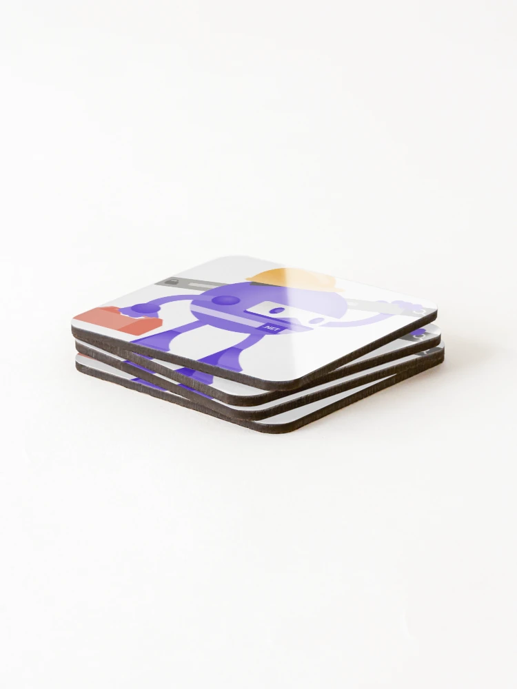 Thumbnail 4 of 5, Coasters (Set of 4), .NET Bot Builder designed and sold by CodeProfessor.