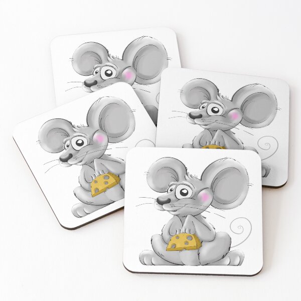 Item preview, Fun Story. Mouse & Cheese. Hand-drawn Digital Art designed and sold by DigiPicStock.