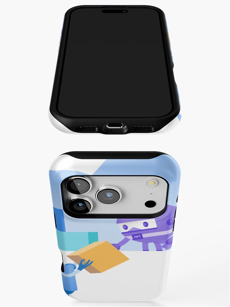 Thumbnail 3 of 4, iPhone Case, .NET Bot Cloud Apps designed and sold by CodeProfessor.