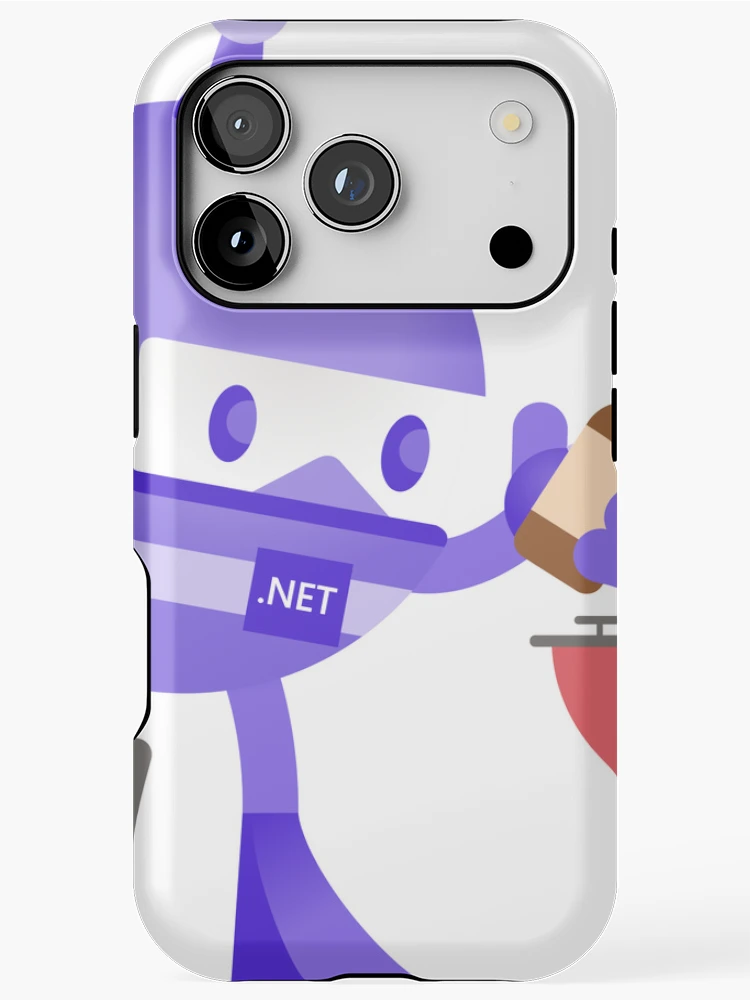 Thumbnail 1 of 4, iPhone Case, .NET Bot Grilling designed and sold by CodeProfessor.