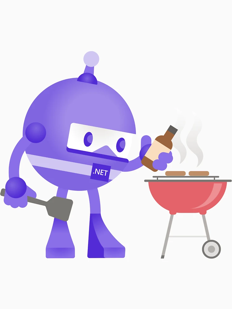 Thumbnail 4 of 4, Racerback Tank Top, .NET Bot Grilling designed and sold by CodeProfessor.