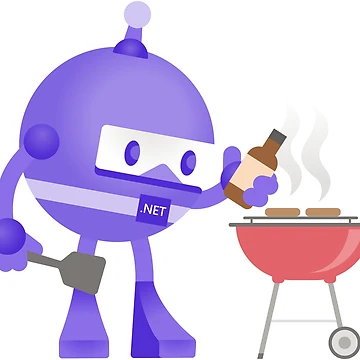 Artwork thumbnail, .NET Bot Grilling by CodeProfessor