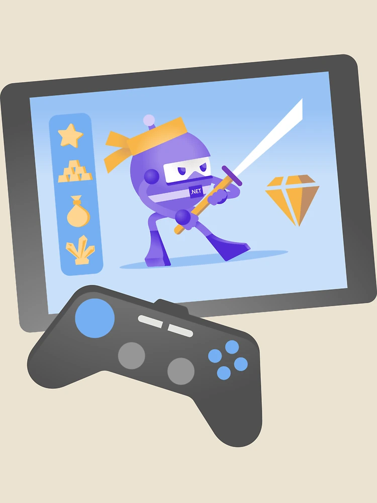 Thumbnail 4 of 4, Relaxed T-Shirt, .NET Bot Game designed and sold by CodeProfessor.