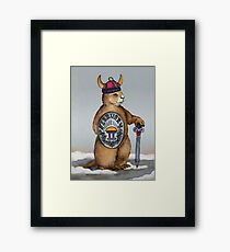 Ready for Groundhog Day Framed Print