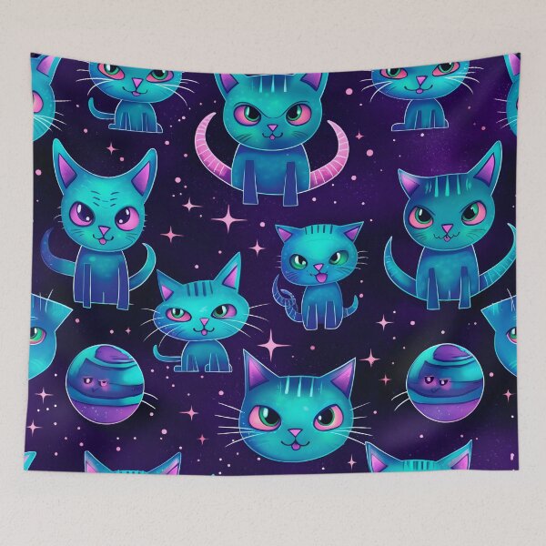 Item preview, Cosmic Kitties: An Extraterrestrial Adventure designed and sold by SweetRepeat.