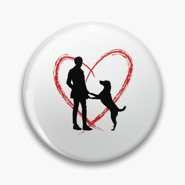 Item preview, Friendship between humans and dogs. designed and sold by AnitellaArt.