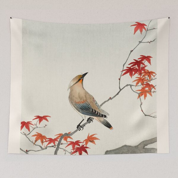 Item preview, Japanese Plague Bird on Maple designed and sold by Derek Gillette.