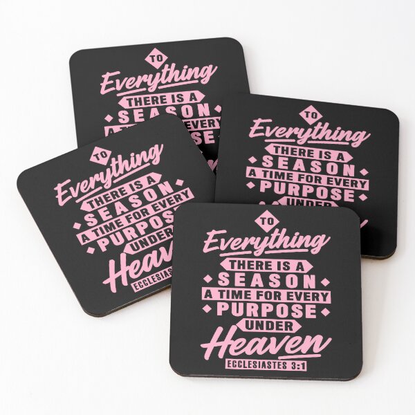 Item preview, Ecclesiastes 3:1 To Everything There Is A Season designed and sold by plushism.