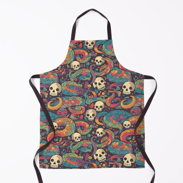 Item preview, Sneaky Snake Skulls designed and sold by LizardQueenArt.
