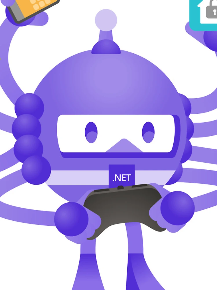 Thumbnail 4 of 4, iPhone Case, .NET Bot IOT designed and sold by CodeProfessor.