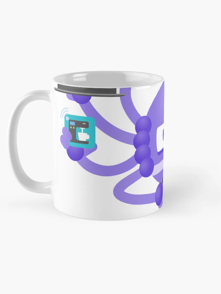 Thumbnail 5 of 6, Coffee Mug, .NET Bot IOT designed and sold by CodeProfessor.