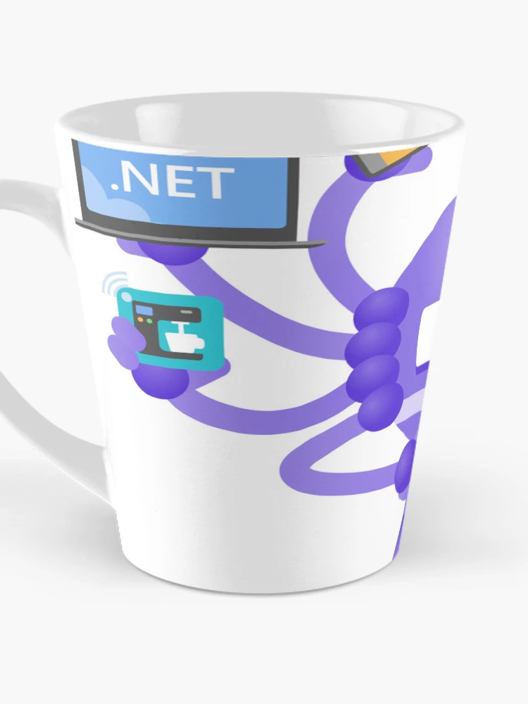 Thumbnail 3 of 4, Coffee Mug, .NET Bot IOT designed and sold by CodeProfessor.