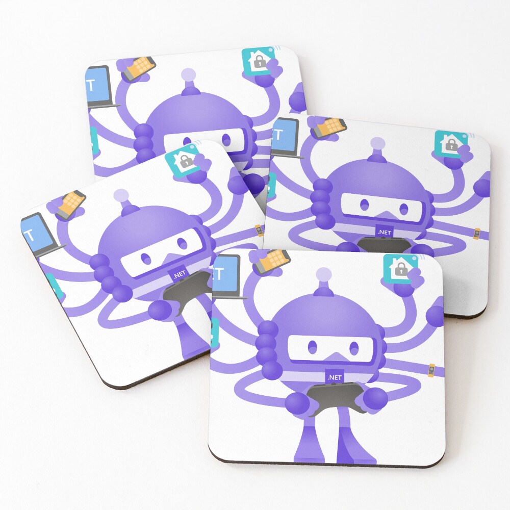 Item preview, Coasters (Set of 4) designed and sold by CodeProfessor.