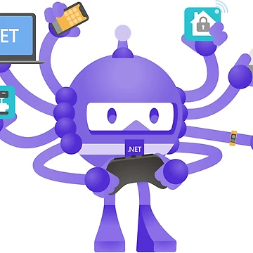 Artwork thumbnail, .NET Bot IOT by CodeProfessor