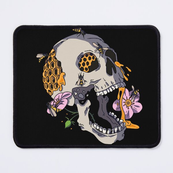 Item preview, Bees Skull Honeycomb Bee Nest Beekeeper Honeybees designed and sold by LuminOrb.