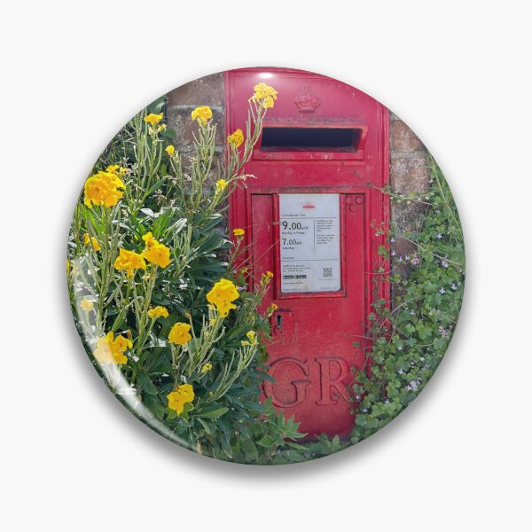 Item preview, Postbox with wildflowers designed and sold by Tizz07.