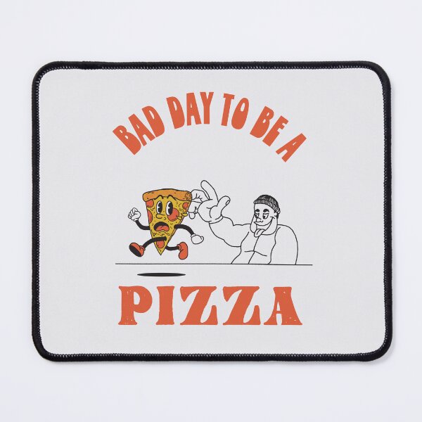 Item preview, One small bite for man, one bad day to be a pizza designed and sold by mindful iris.