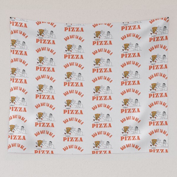 Item preview, One small bite for man, one bad day to be a pizza designed and sold by mindful iris.