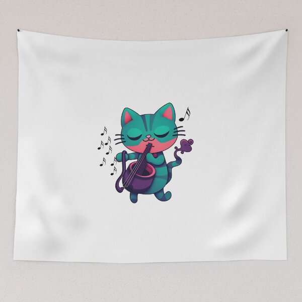 Item preview, Jazz Cat Love designed and sold by Artwyz.